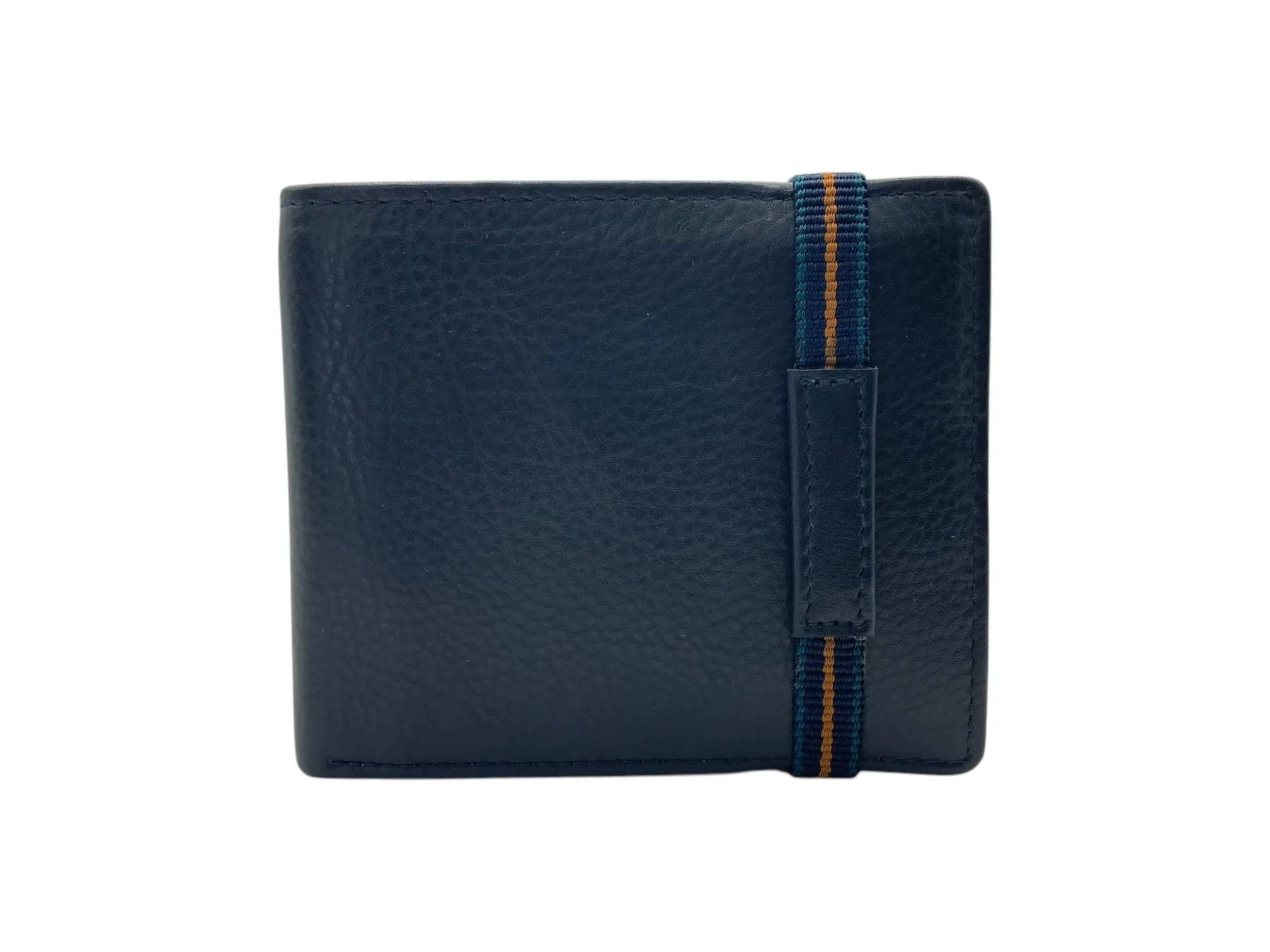 Top Grain Slim & Compact Leather Billfold Wallet # 4627Z [ELAS]