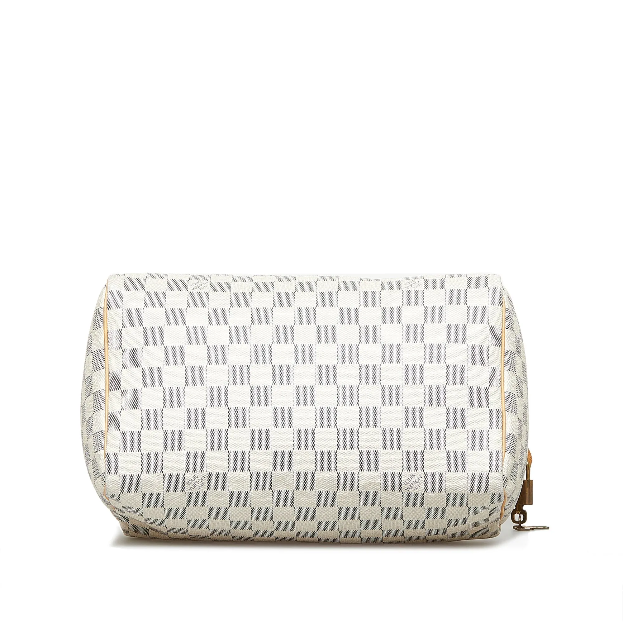 Trendy Inspired Louis Vuitton Speedy 30 Damier Azur Canvas