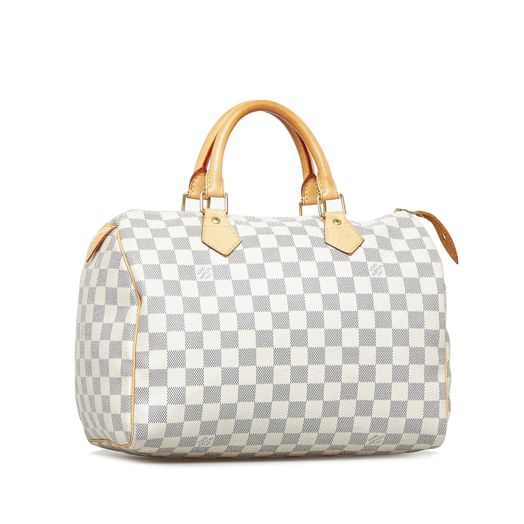 Trendy Inspired Louis Vuitton Speedy 30 Damier Azur Canvas