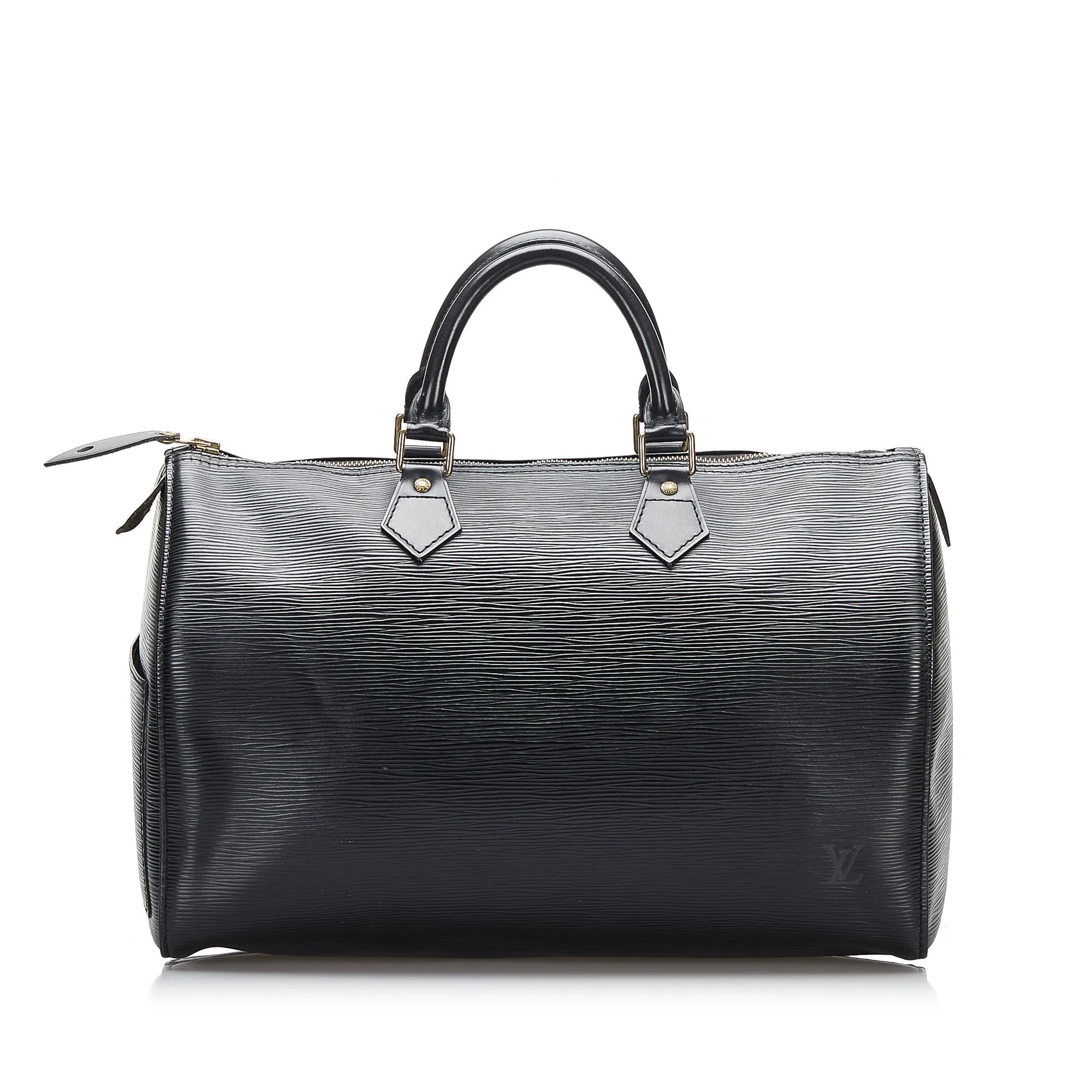 Trendy Inspired Louis Vuitton Speedy 35 Black Epi