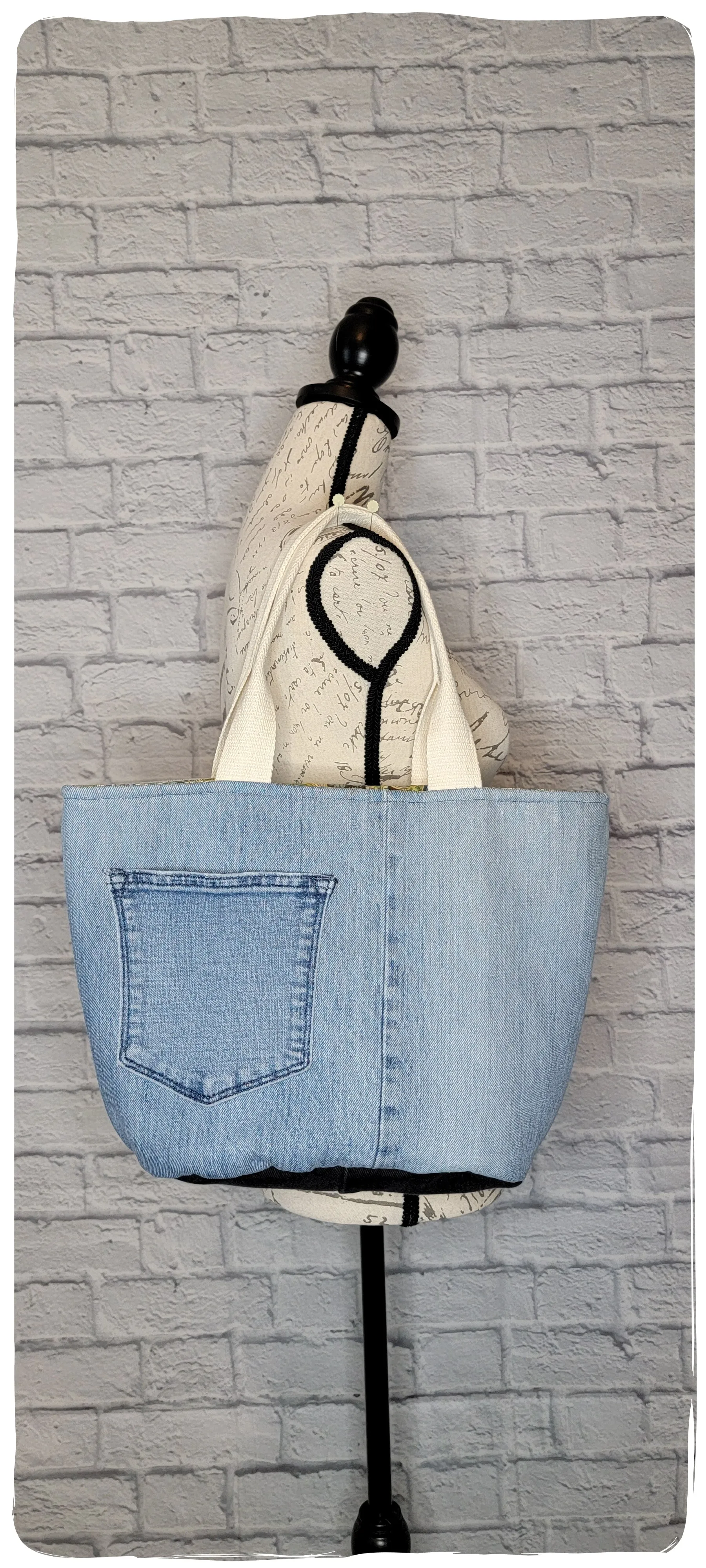 Upcycled Denim Tote