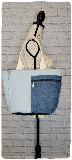 Upcycled Denim Tote