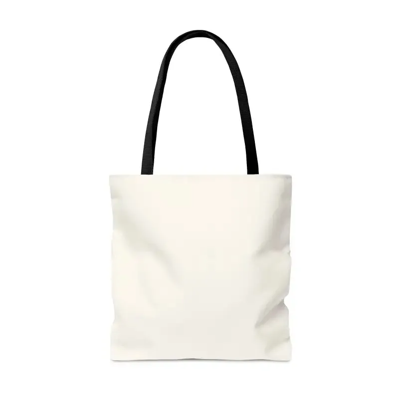 Vintage Car Inspired Tote Bag with Black Cotton Handles
