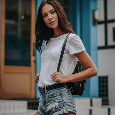 VOKAMO Fashion PU Leather Backpacks Unisex Casual Student Backpack 11 13 Inches