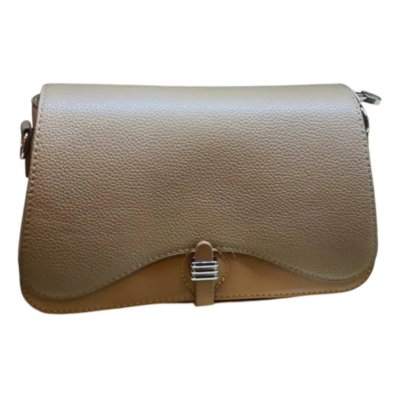 Wavey Shoulder Bag with Chain Strap