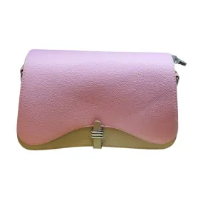 Wavey Shoulder Bag with Chain Strap