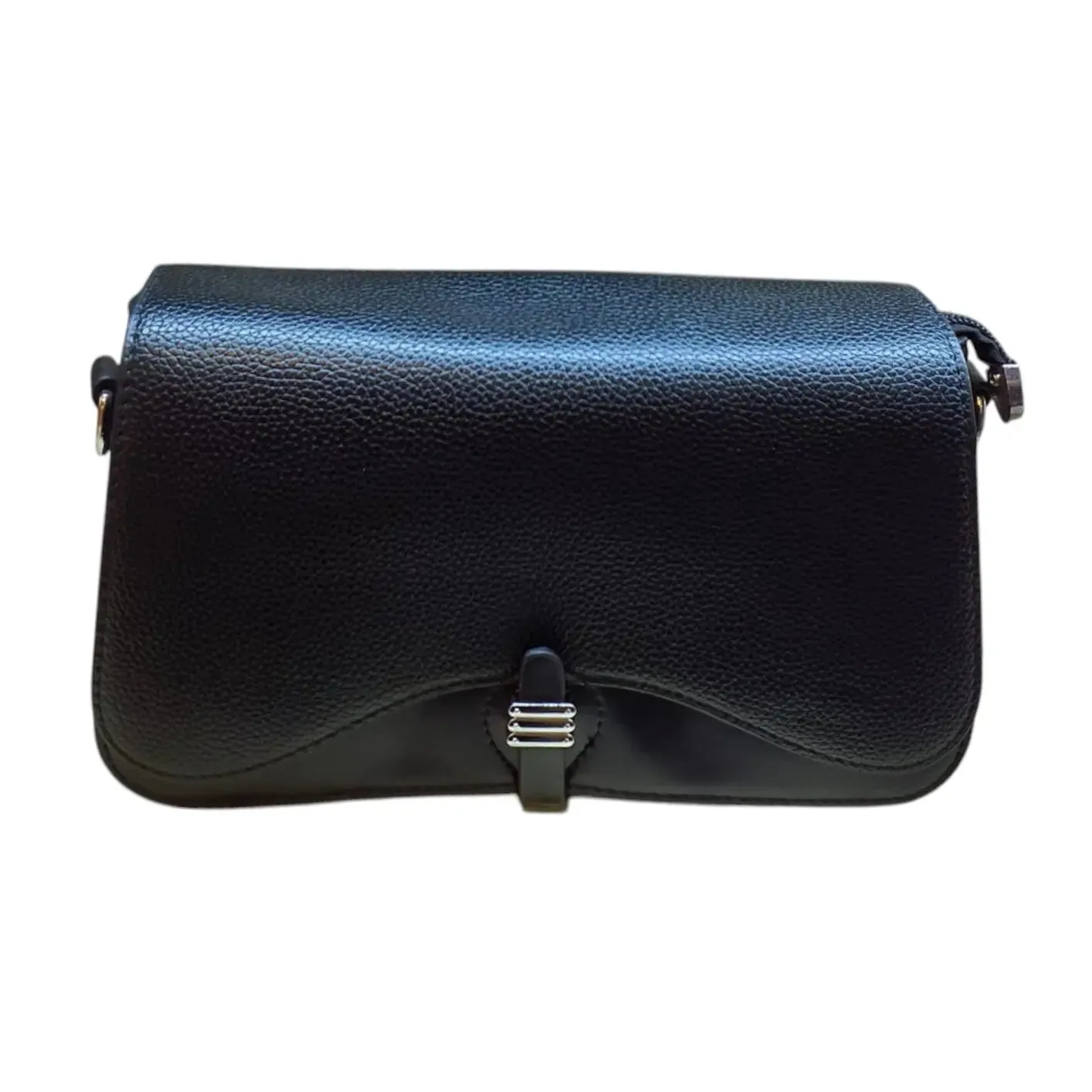 Wavey Shoulder Bag with Chain Strap