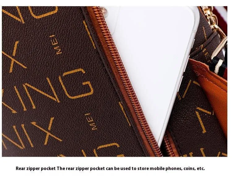 Women's Chest Bag with Fashion Letters – New Printed Crossbody Bag for Daily Use