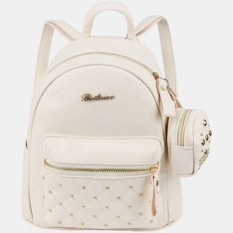 Women's Mini Backpack Fashion Travel Backpack Purses with Small Pouch
