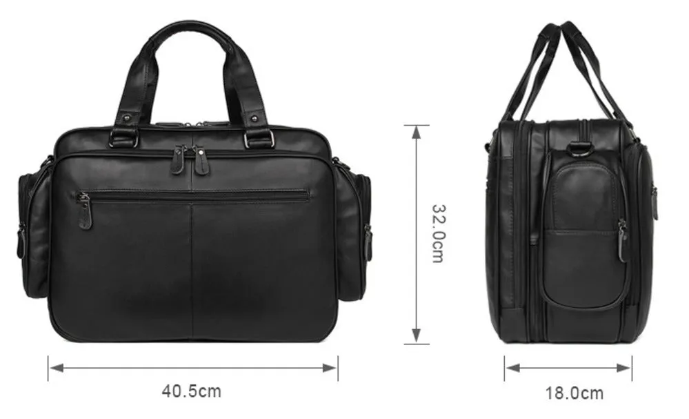 YAAGLE Multi-layers Men's Business Briefcase Laptop Bag YG7150A