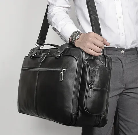 YAAGLE Multi-layers Men's Business Briefcase Laptop Bag YG7150A