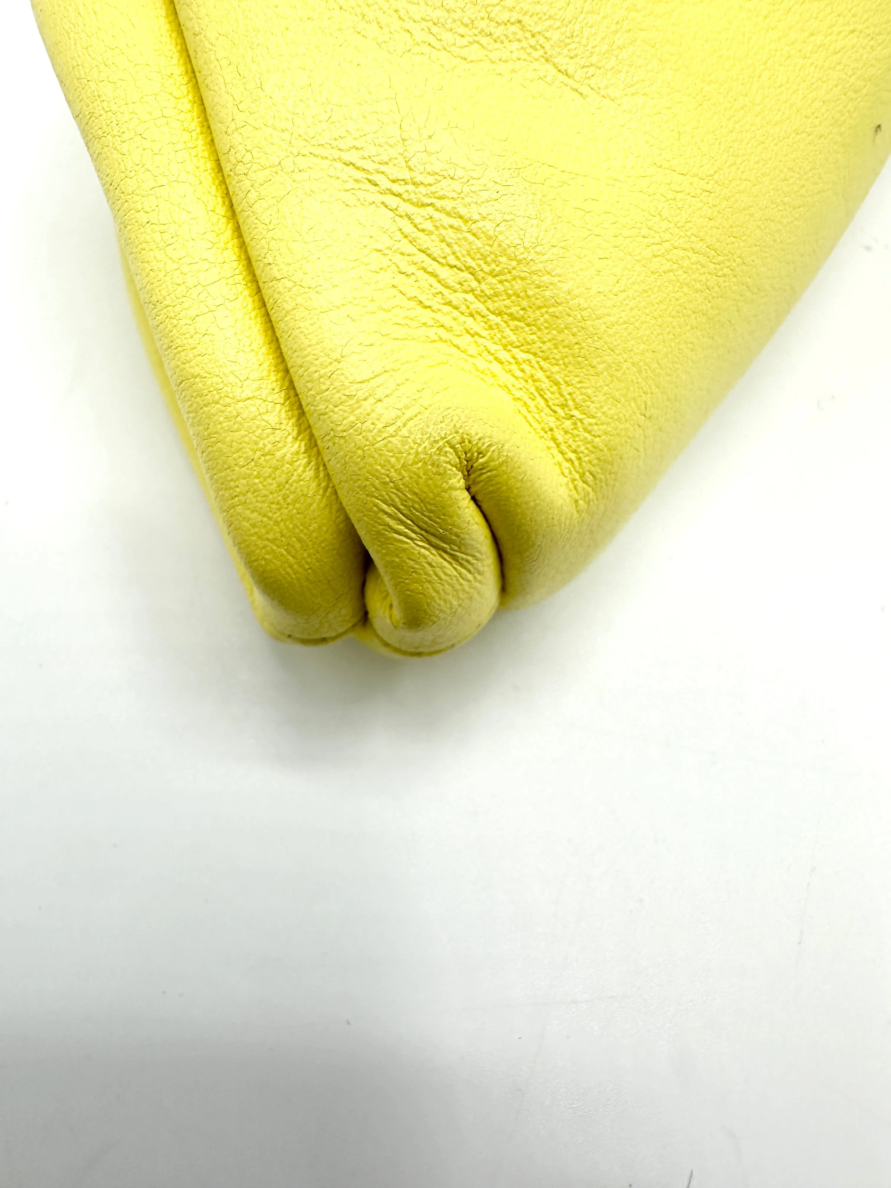 Yellow Mini Pouch Crossbody