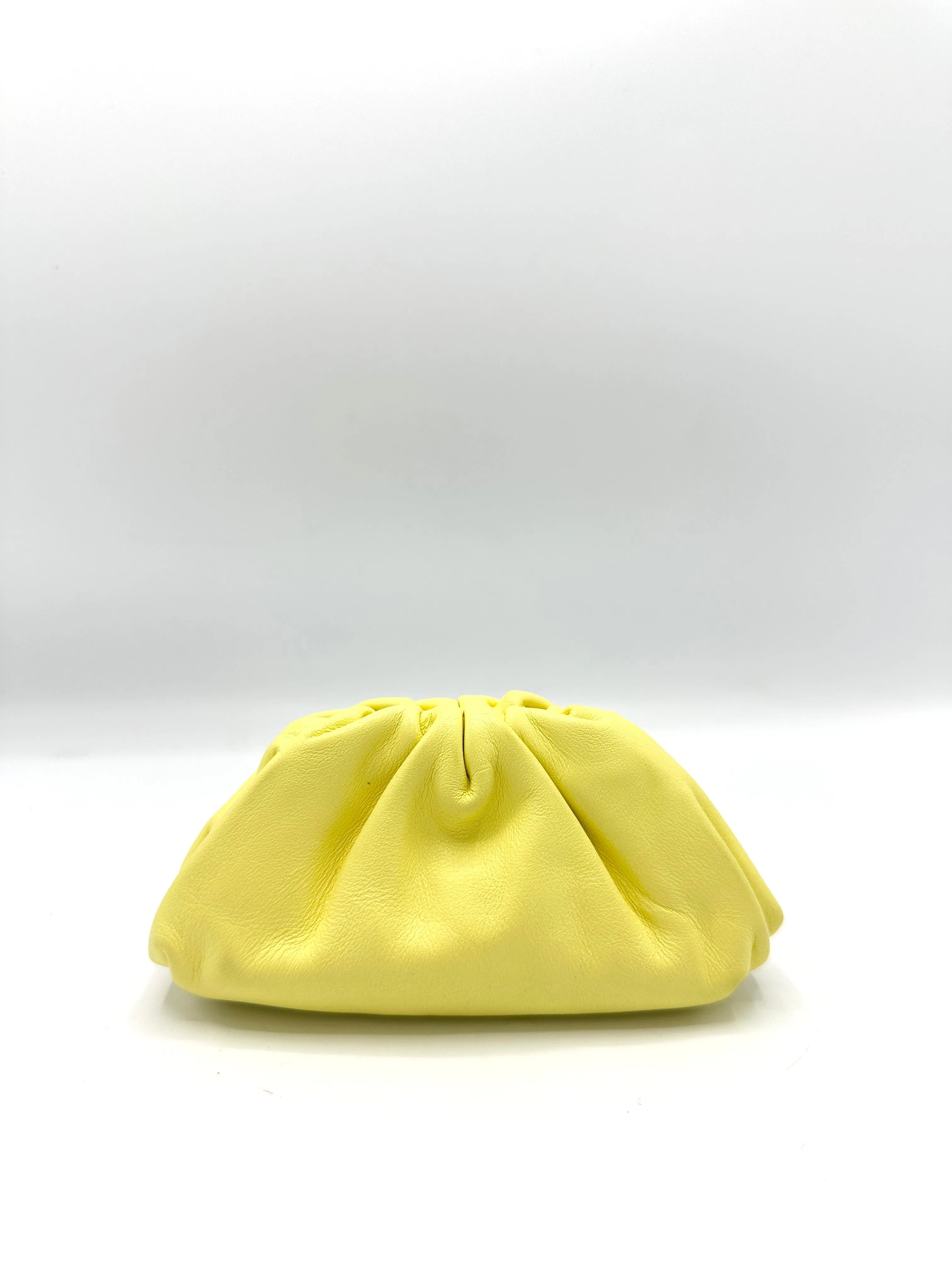 Yellow Mini Pouch Crossbody